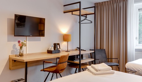 Double Room, 1 King Bed with Sofa bed (3 Persons)