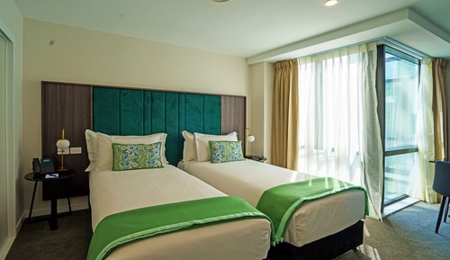 Studio, 2 Twin Beds