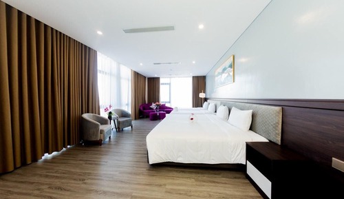 Premium Quadruple Room, 1 Bedroom, Non Smoking, City View