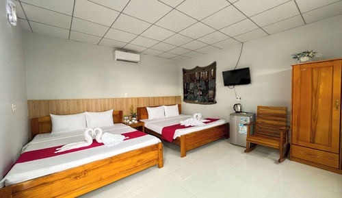 Executive Quadruple Room, Garden View