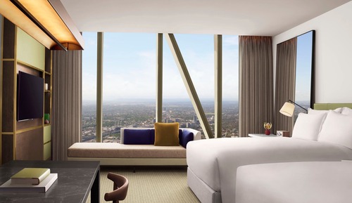 Premier Room, 2 Double Beds, City View