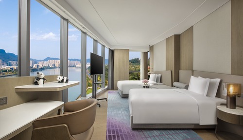 Premium Room, 2 Twin Beds, River View