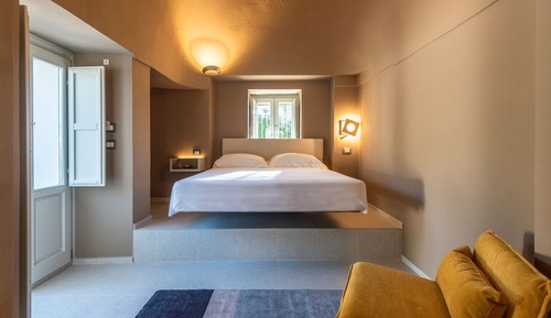 Deluxe Double Room, Pool Access, Garden View