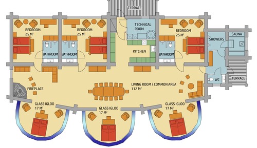 Luxury Kelo-Glass Igloo