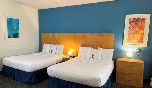Standard Quadruple Room, 2 Queen Beds, Non Smoking, City View