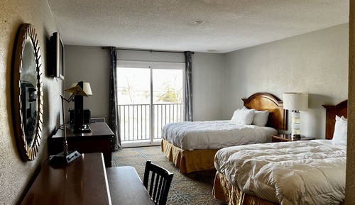 Basic Single Room 2 Queen Beds