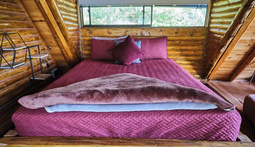 Standard Cabin, 1 Bedroom, Hot Tub, City View