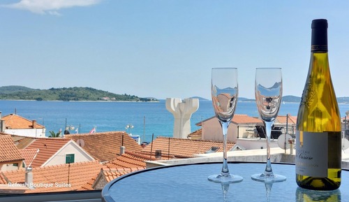 Superior Suite, 1 King Bed with Sofa bed, Balcony, Sea View