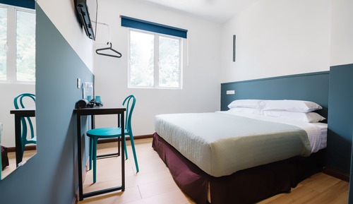 Double Room, 1 Queen Bed, Mountain View