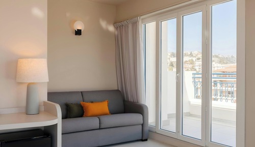 Suite, 1 Queen Bed with Sofa bed, Balcony, Sea View
