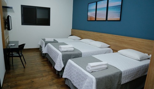 Apartamento Super Luxo Casal + 2 Solteiro