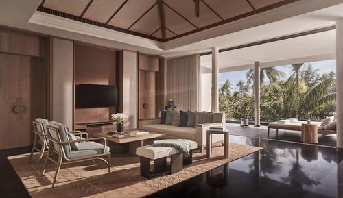 Villa, 1 King Bed, Terrace (Pool)