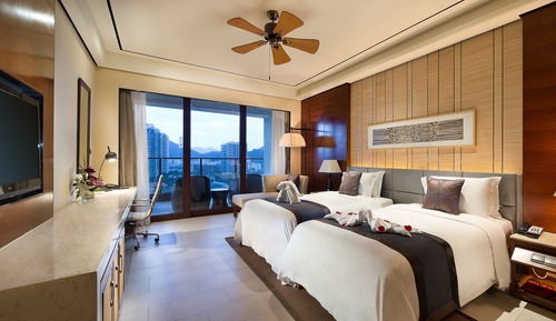 Standard Room, 2 Double Beds, City View