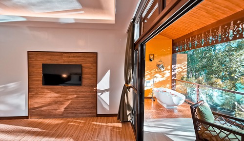 Premier Room, Bathtub, River View