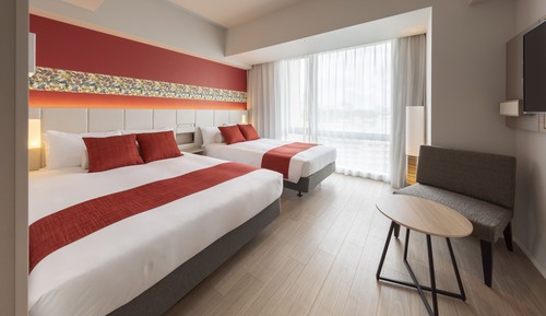 Quadruple room (1Double+1Single)