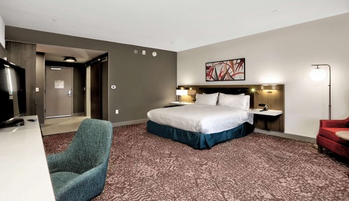 Room, 1 King Bed, Accessible (Roll-In Shower, Mobility & Hearing)