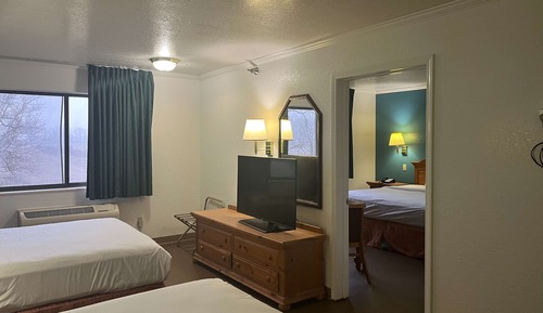 Deluxe Room, 2 Queen Beds, Non Smoking, Refrigerator & Microwave