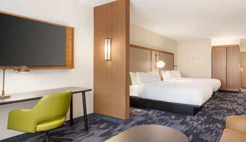 Suite, 1 King Bed with Sofa bed