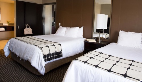 Executive Room, 2 Queen Beds, Non Smoking, Refrigerator