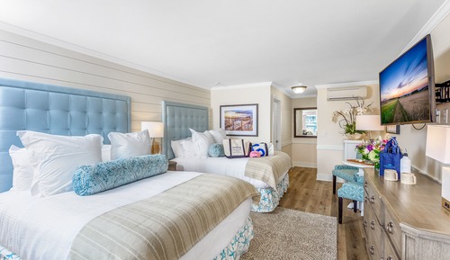 Premium Room, 2 Queen Beds, Patio, Garden View