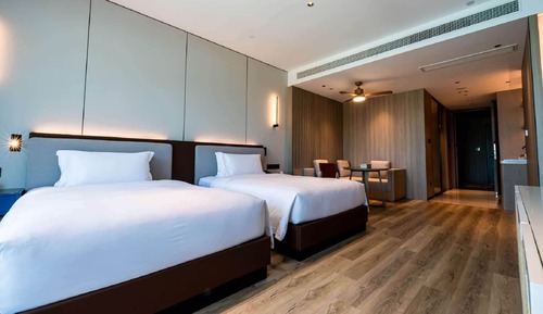 Room, 2 Double Beds, Garden View