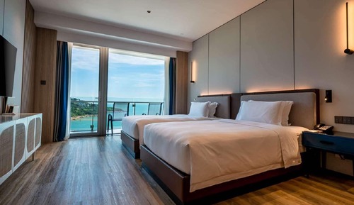 Room, 2 Double Beds, Ocean View