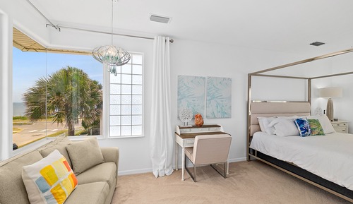 Premium Room, 1 King Bed with Sofa bed, Beach View