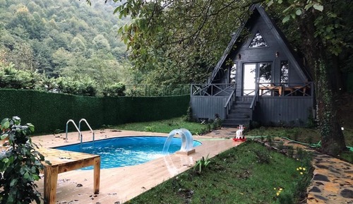 Deluxe Chalet Sicak Havuz