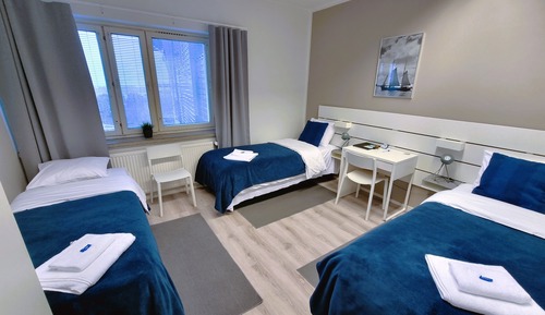 Economy Triple Room, 3 Twin Beds, Pets Not Allowed