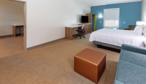 Suite, 1 King Bed, Accessible (Roll-In Shower)