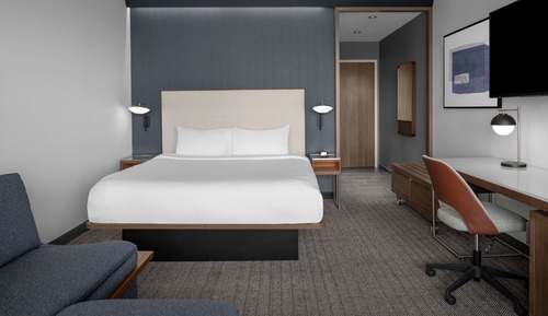 Room, 1 King Bed with Sofa bed, Balcony, Oceanfront (Mobility/Hearing Access, Roll-In Shwr)