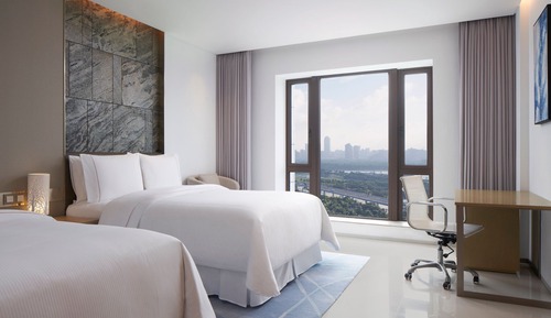 Room, 2 Double Beds, Bay View