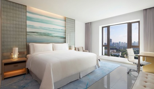 Basic Room, 1 King Bed, City View
