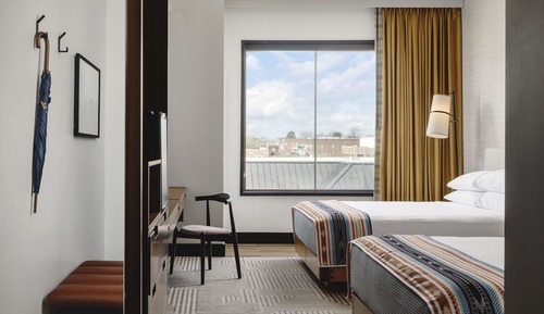 Room, 2 Queen Beds, Accessible, Non Smoking (Mobility Roll-In Shower)