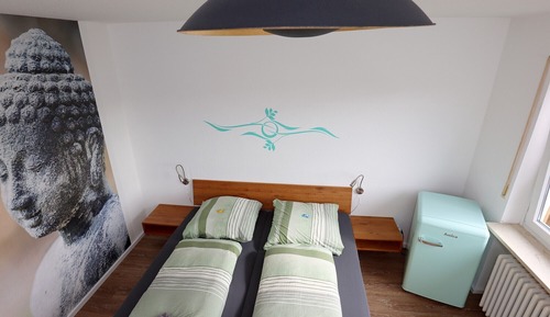 Comfort Double Room, Private Bathroom (Kandel)