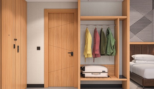 Deluxe Room, 2 Twin Beds, Non Smoking, City View