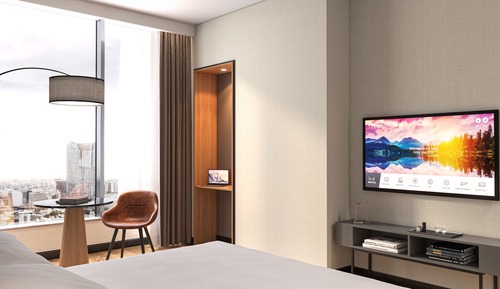 Deluxe Room, 1 King Bed with Sofa bed, Non Smoking, City View