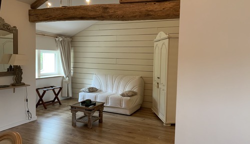Exclusive Quadruple Room, 1 Queen Bed with Sofa bed, Non Smoking, Garden View
