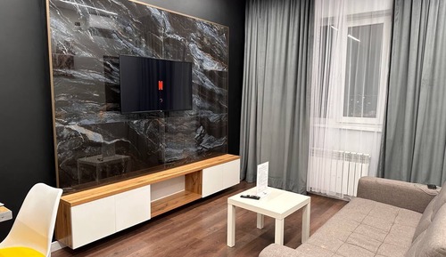 Design Studio, Refrigerator & Microwave
