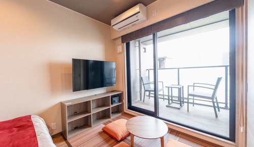 Modern western superior japanese western room with open-air bath, Non-Smoking