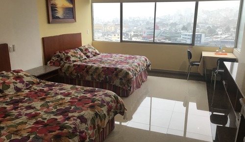 Superior Double Room, 2 Queen Beds, Mountain View