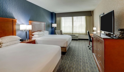 Deluxe Room, 2 Queen Beds, Refrigerator & Microwave