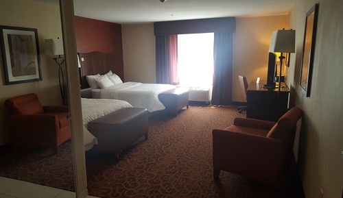 Room, 2 Queen Beds, Accessible, Bathtub