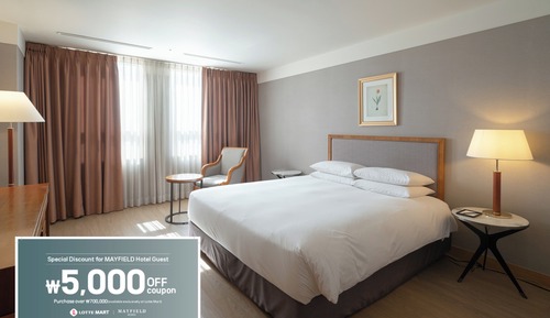 Superior Double Room (Including LOTTE MART 5,000 KRW discount coupon / 1 per reservation)