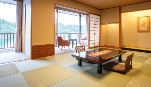 Japanese Style Room for 5 Guests, Ocean View