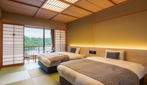 Japanese Style Room for 2 Guests, Ocean View
