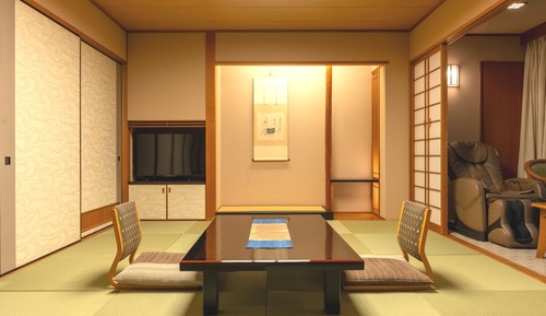 Japanese Style Room for 6 Guests, Corner, Ocean View