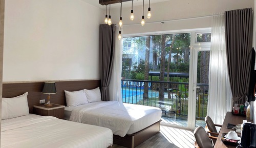Deluxe Twin Room, Garden View