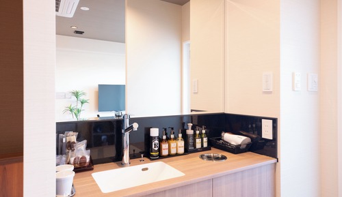 Modern Japanese style junior suit room with open-air bath Non-smoking