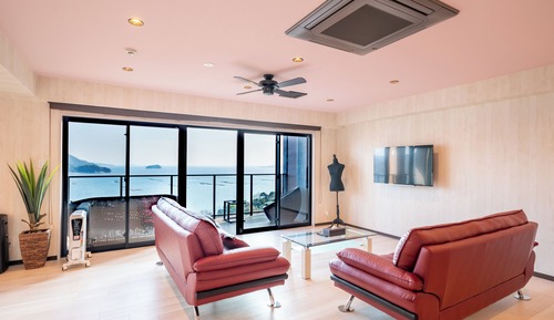 Design suit room with open-air Non-smoking